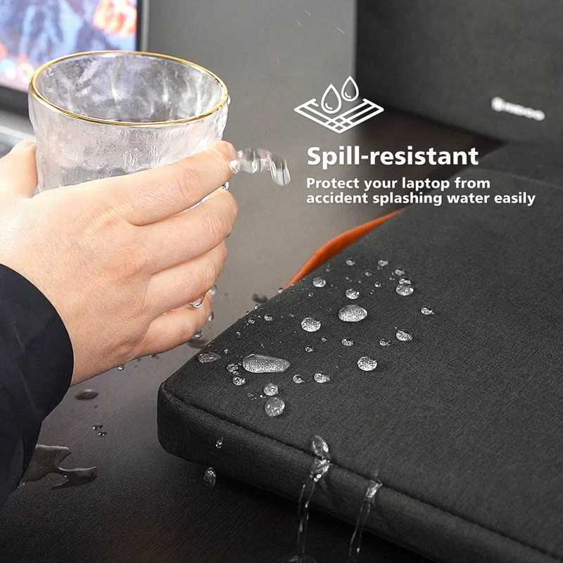 NIDOO Laptop Bag Case 133 14 15 Inch Waterproof Notebook Bag Sleeve For Macbook Case M1 Air Pro 13 15 Huawei Handbag BriefcaseT251212