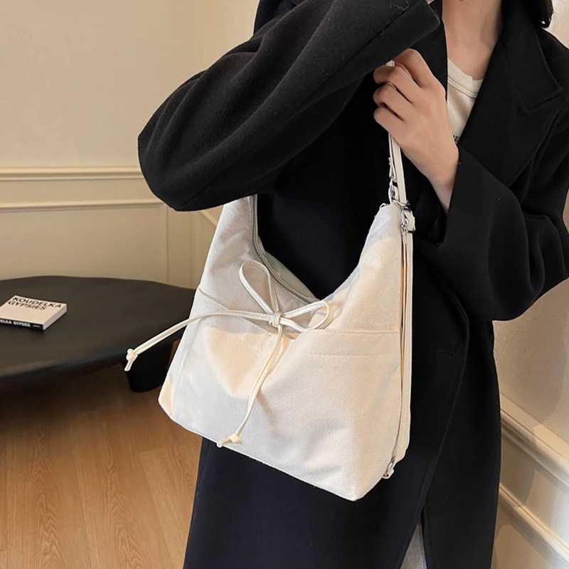 Vintage Suede Small Square Bag For Wen Autumn Winter New Chic Bow Lace-up Versatile All-mahed e Shoder Crossbody Bags Y251211