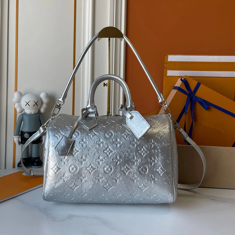 High Quality Popular Murakami Designer Bag New Leather Luxury Handbag 25CM 30CM Single Shoulder Diagonal Cross Bag Women Tote Bag Pillow Pochette Wholesale