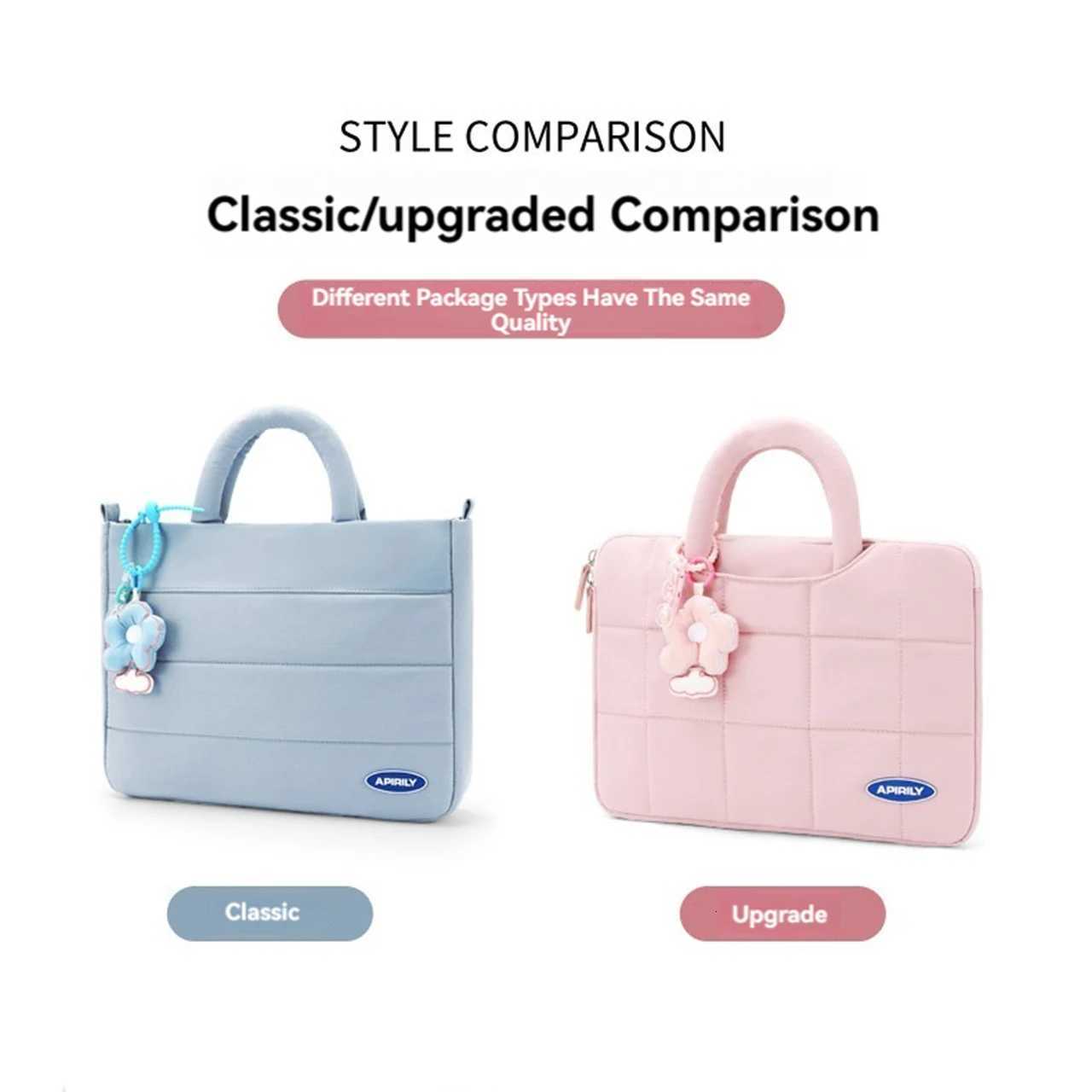 Laptop Bag 133 14 15 156 inch Briefcase Cover For MacBook Air Pro Xiaomi Huawei ASUS Notebook Case Men Women Portable HandbagT251212