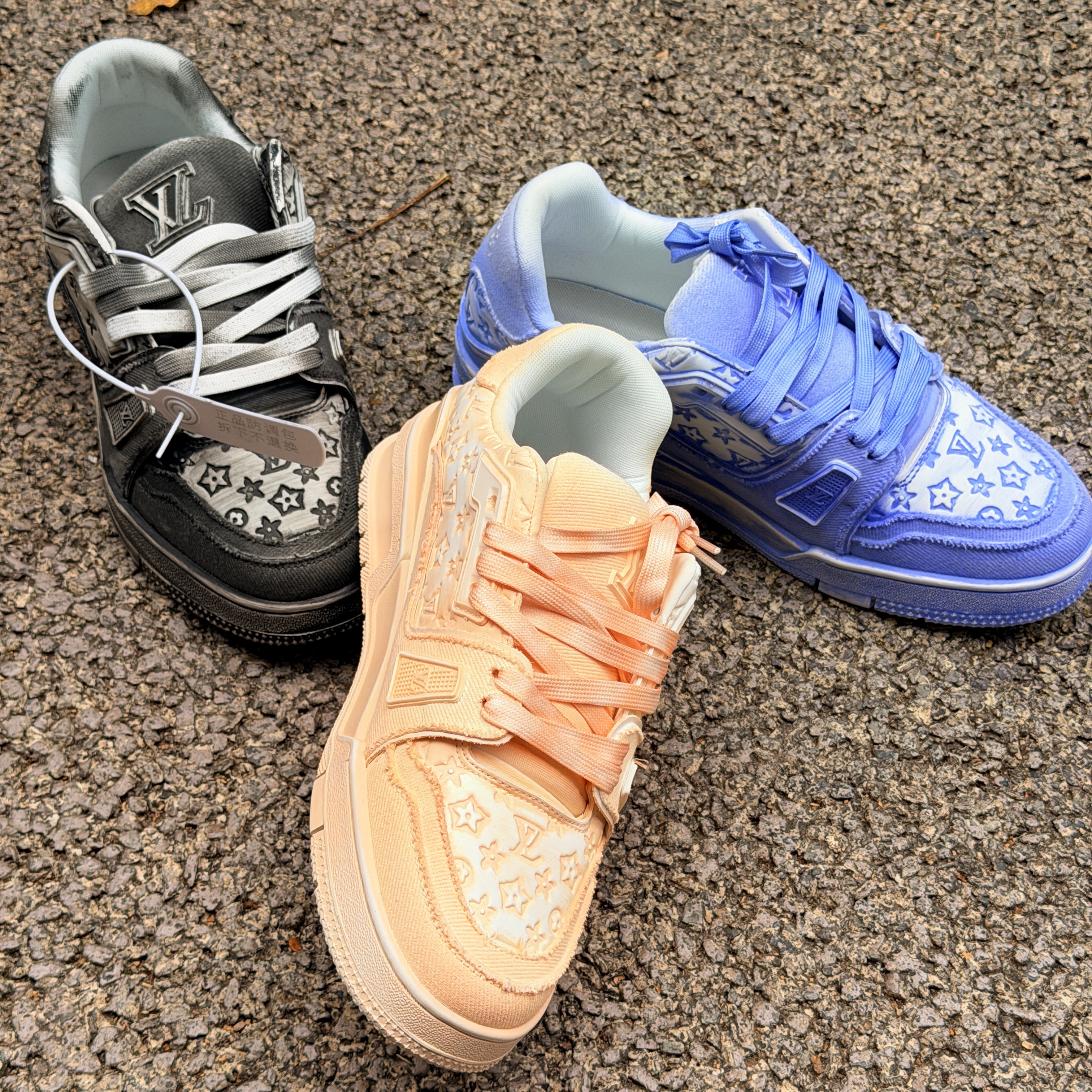 Free VUTITDN shipping designer shoes for mens womens running shoes pink black white grey orange yellow khaki outdoor sneakers sport shoes size 35-44