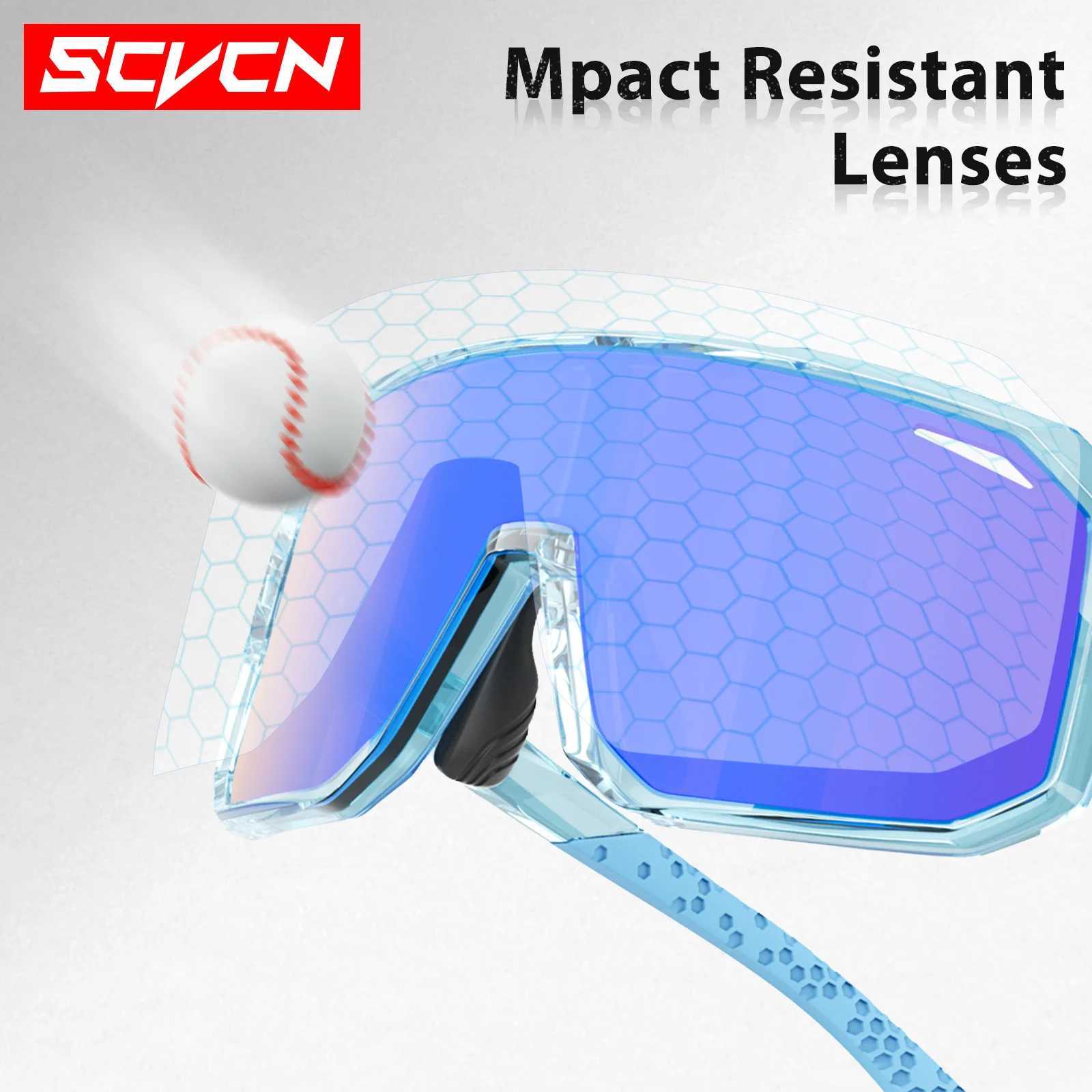 SCVCN Kids Cycling Sunglasses Children Cycling Glasses UV400 Bike Eyewear Girls MTB Camping Fishing Outdoor Sports Accessories G251212