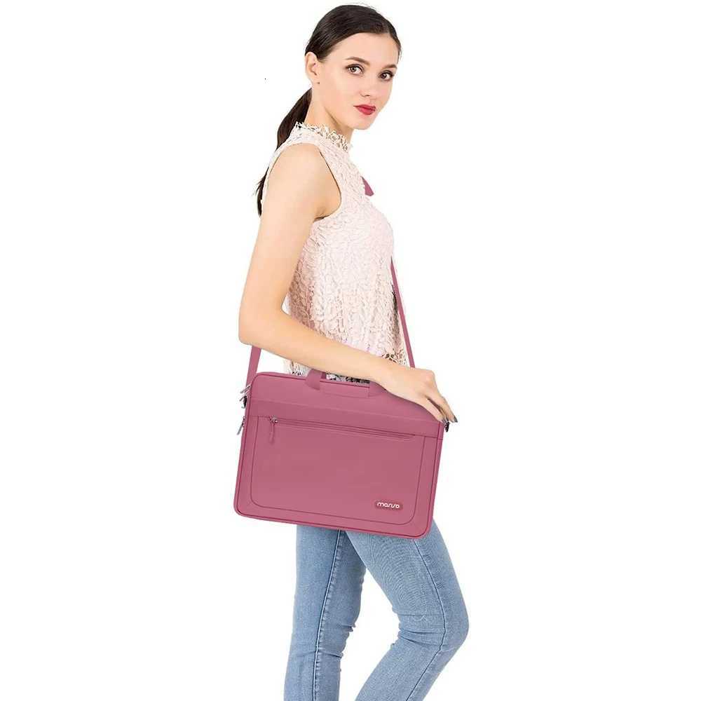 Laptop Shoulder Bag 133 14 156 173 inch Messenger Bag for Macbook Air Pro HP Dell Lenovo Acer Asus Surface Handbag BriefcaseT251212