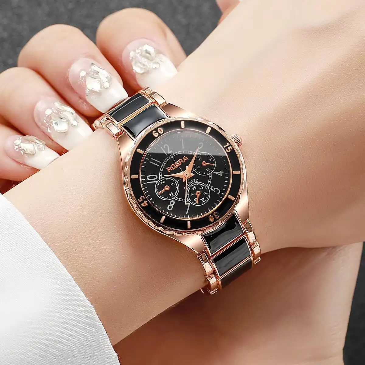 Luxury Women Watches Fashion Arabic Dial Quartz Wristwatches Ladies Watch Girls Clock Reloj MujerWithout Box Y251212