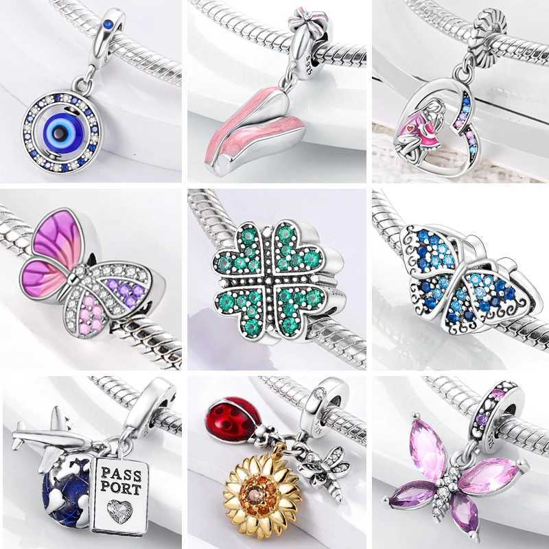 Charms 2025 Hot Ss 925 Sterling Sier Charms Beads for Pendants Bracelets Charms Dangle DIY Jewelry Gift Y251212