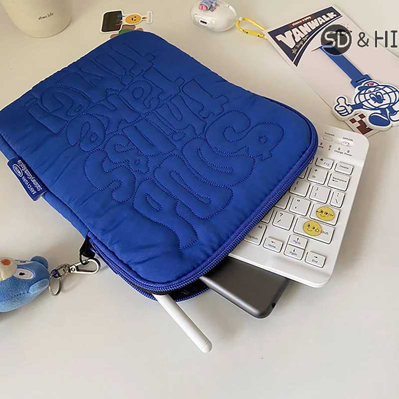 Embroidery Pattern Cute Shockproof Laptop Sleeve Case Bag 11 13 14 Inch For Macbook Ipad For Laptop And Tablet PouchT251212