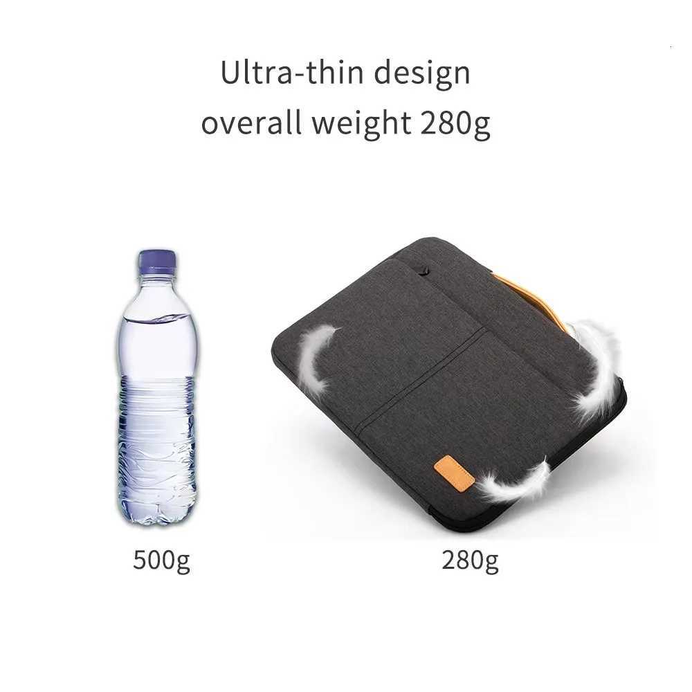 Laptop Sleeve Bag 14-156 Inch Notebook Pouch for Mens Shockproof Computer Briefcase for Business Travel Laptop caseT251212