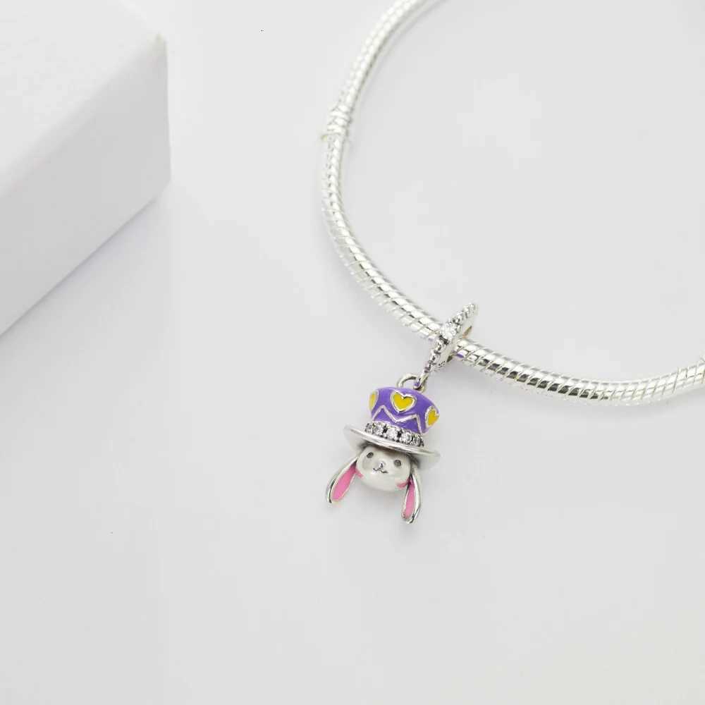 2025 Fit 925 Sterling Sier Easter Charms Beads Easter Egg Colorf Charms For Wen Fine DIY Birtay Jewelry Gifts Y251212