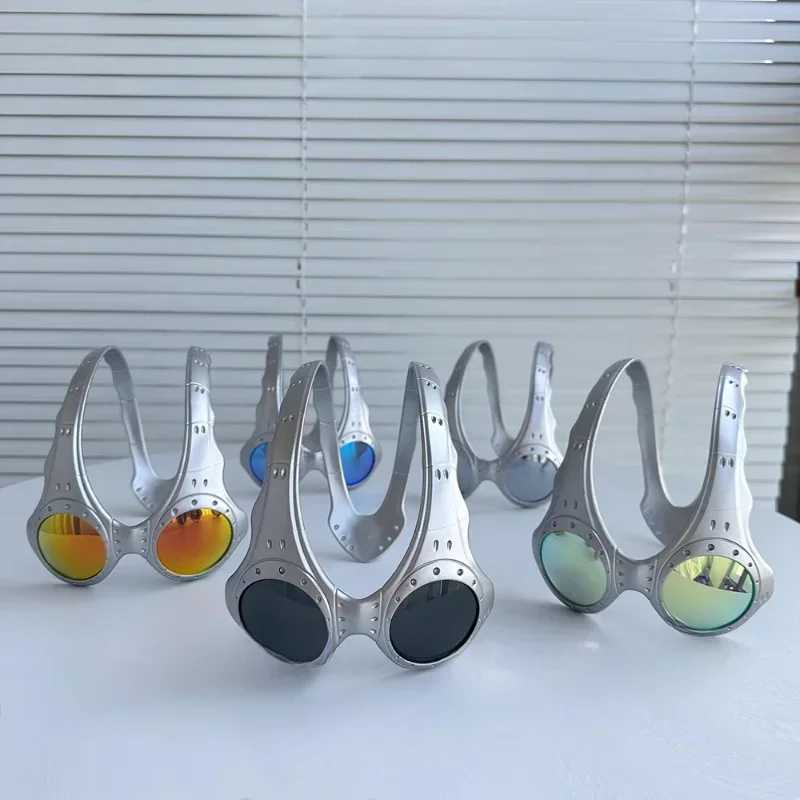 Fashion Sunglasses Men Women Outdoor Cycling Sports Glasses Sunglasses Retro Trendy Metal Frame Glasses G251212