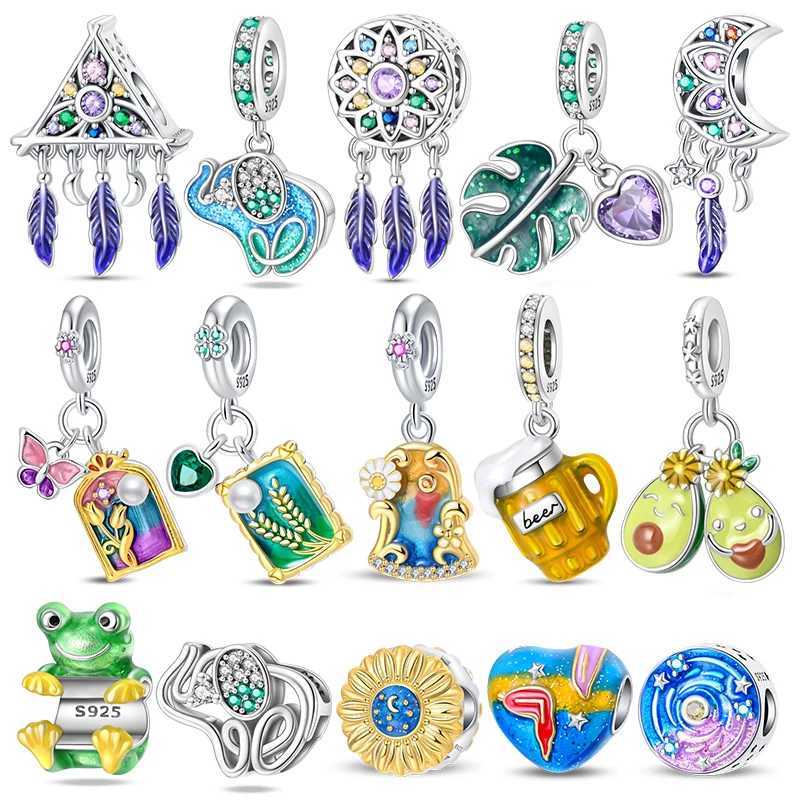 2024 New Hot S Charm Beads Fit m Bracelet For Wen 925 Sier colou Pendant Bead Jewelry Gift Y251212