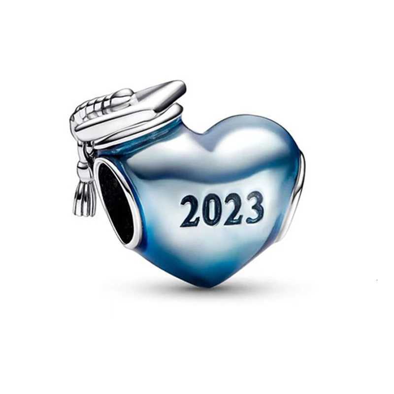 New Fashion 925 Sterling Sier Schoolbag Graduation C Book Tea Pendant Fit Charms Bracelet Wen Jewelry Gift Y251212