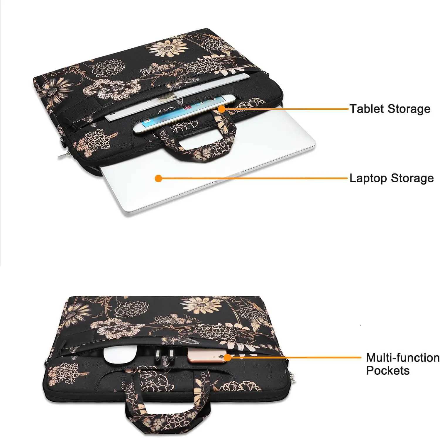 Laptop Shoulder Bag 133 14 15 16 173 inch Notebook Sleeve Case for MacBook Air Pro Dell Asus HP Portable Handbag for Men WomenT251212