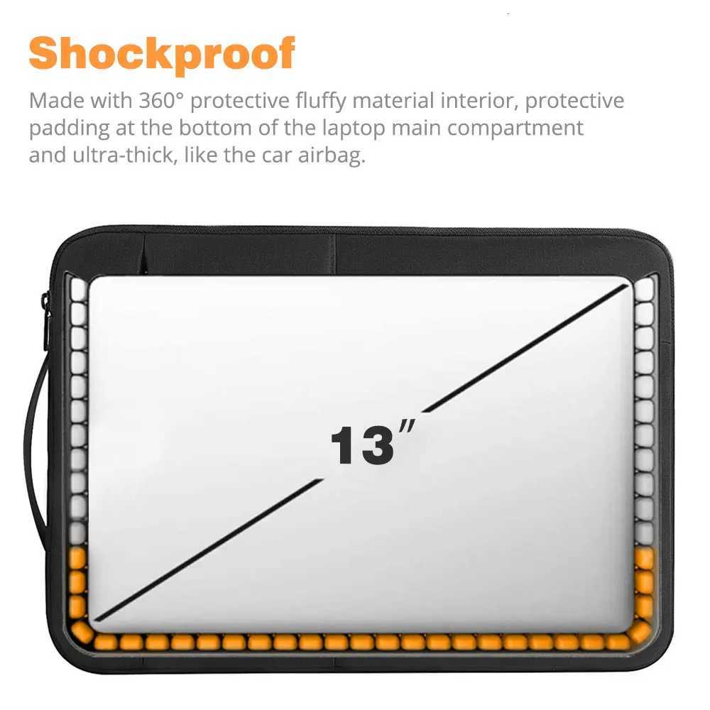 WIWU New Laptop Sleeve for MacBook Pro 14 2024 Waterproof Notebook Bag for MacBook Pro 16 Portable Carry Case for MacBook Air 13T251212