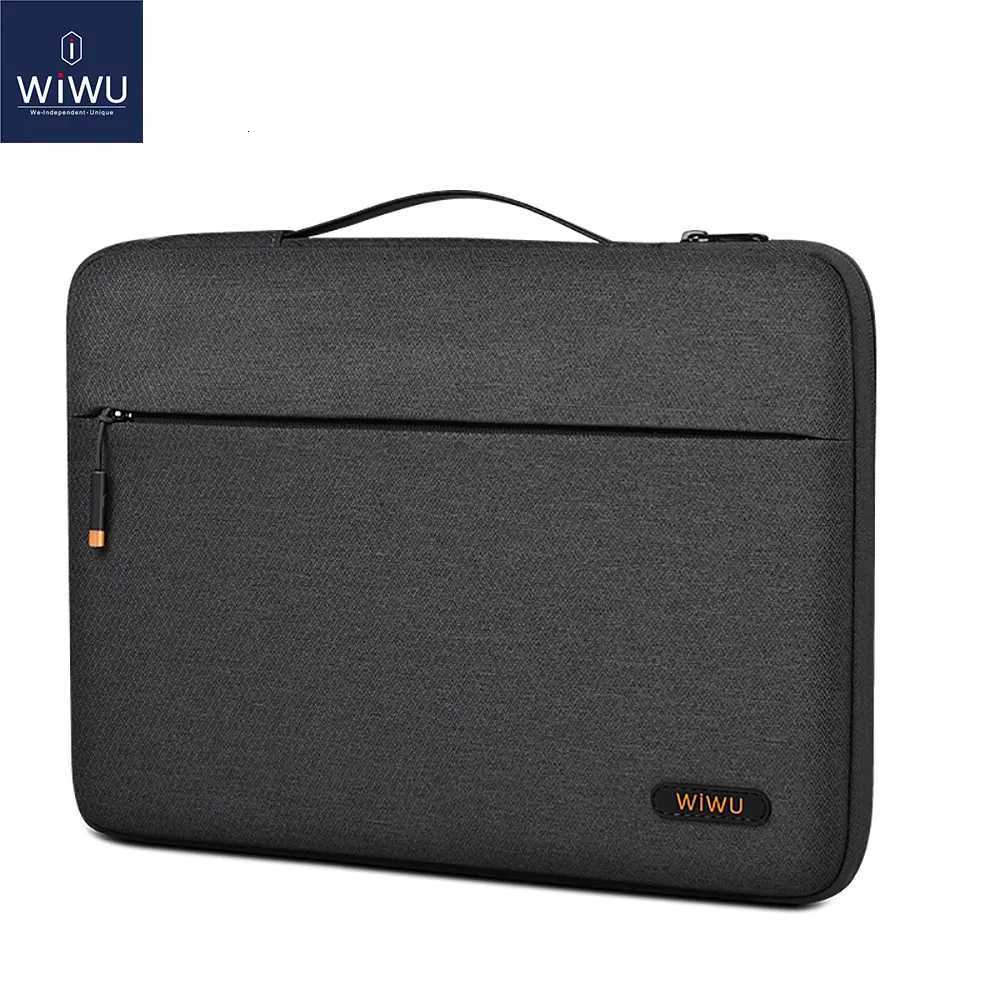 WIWU Laptop Bag Case for Macbook Pro 16 2024 Case Waterproof Nylon Notebook Bag 14 Cover for Macbook Air 153 2025 Laptop SleeveT251212