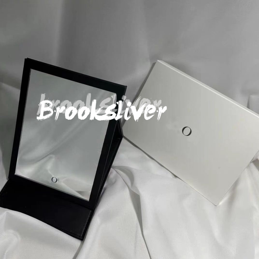 makeup gift PU leater cover dest holder mirror fashion D collection party gift desktop19X14CM Mirror gift packing box