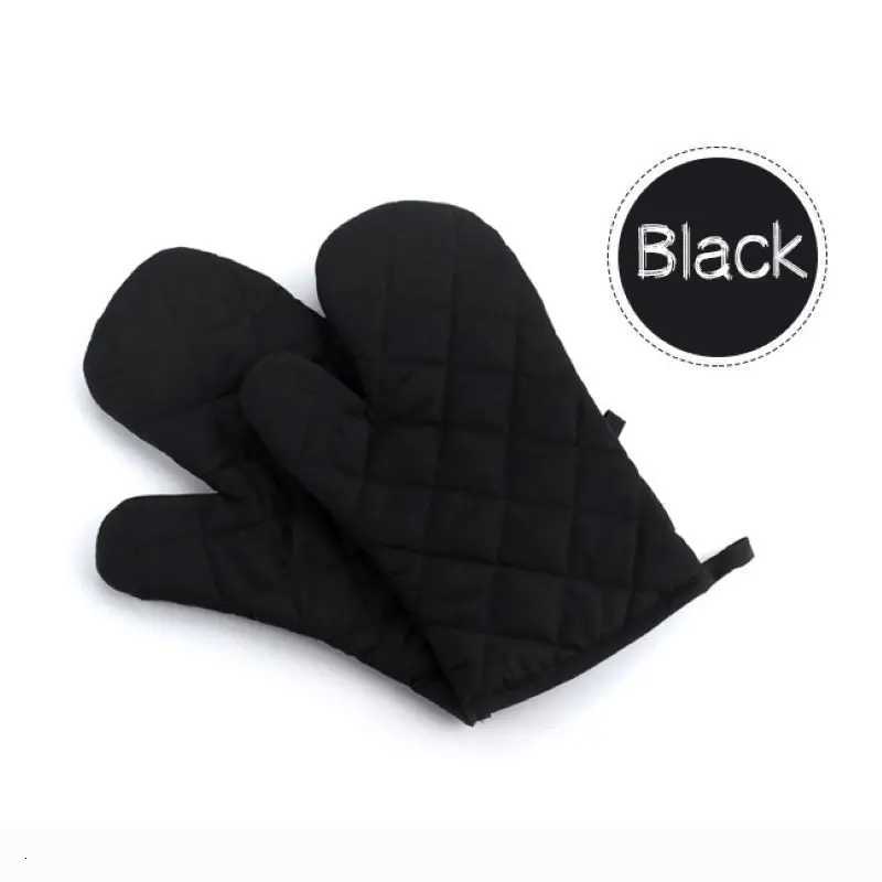 1Pcs Oven Mitts Non-slip Heat Proof Resistant Cotton Microwave Oven Protector Glove Baking BBQ Kitchen Cooking Supplies Tools H251212