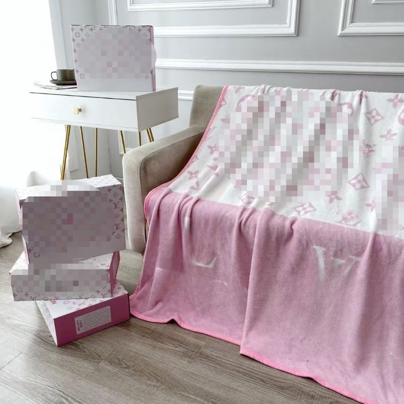Brand Printed Design Warm Comfortable Cover Sofa Blanket