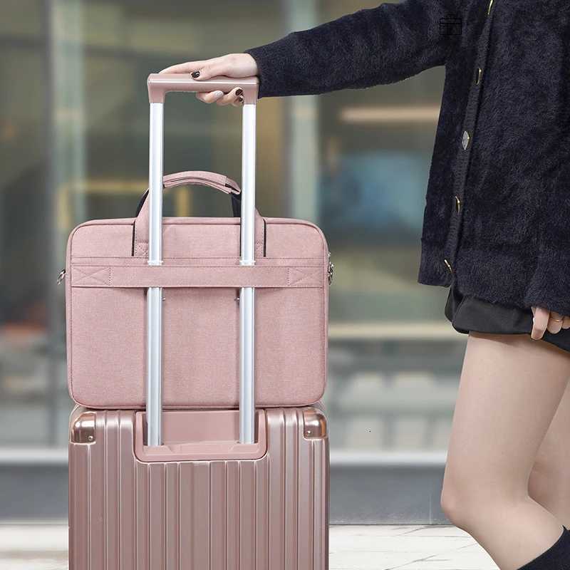 Shockproof Laptop Bag 12 13 14 15 156 inch Lady Man Sleeve Case For MacBook Air Pro 133 154 Handbag XiaoMi Huawei briefcaseT251212