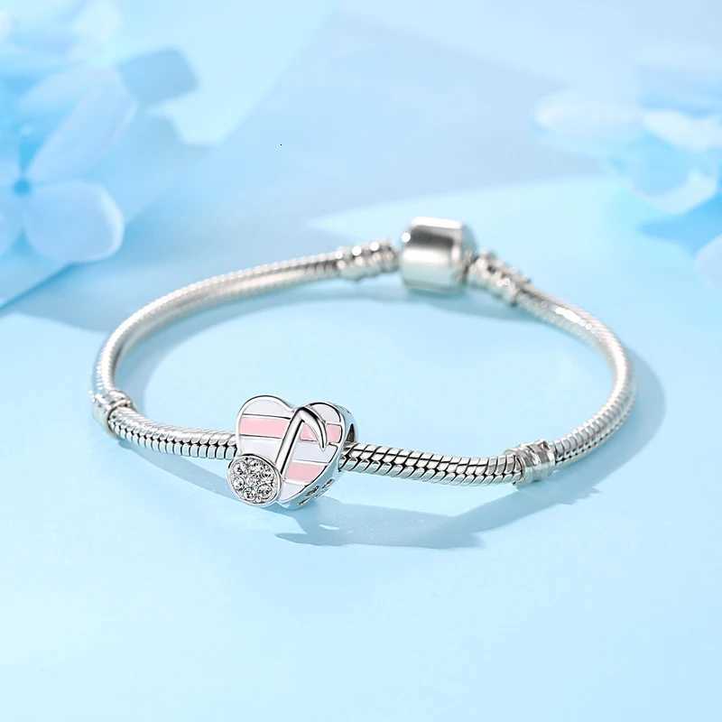 925 Sterling Sier Charms Beads Music Notes Piano phone Charm Fit Brand Bracelets Necklaces Jewelry For Wen Y251212