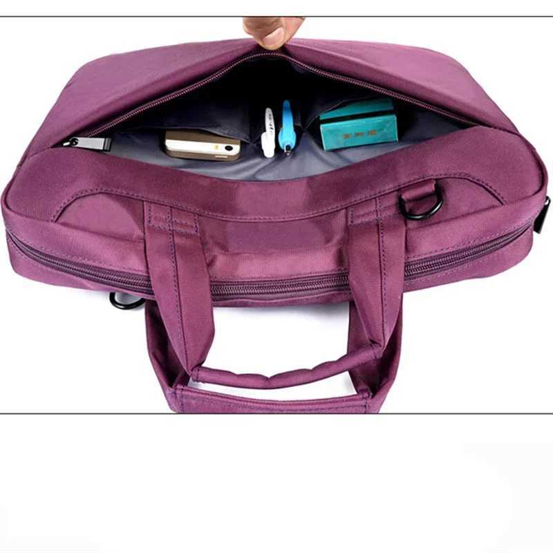 Laptop Bag 173 17 156 14 Inch Nylon Airbag Shoulder Handbag Computer Bags Waterproof Messenger Women Men Notebook BagT251212