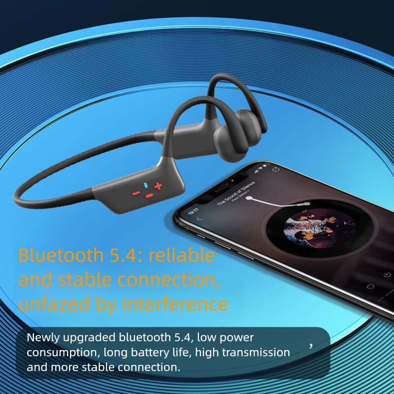 New Private Model S Bone Conduction Noise Reduction HD Sound Waterproof Sports Swimming Bluetooth Headphones Wholesale