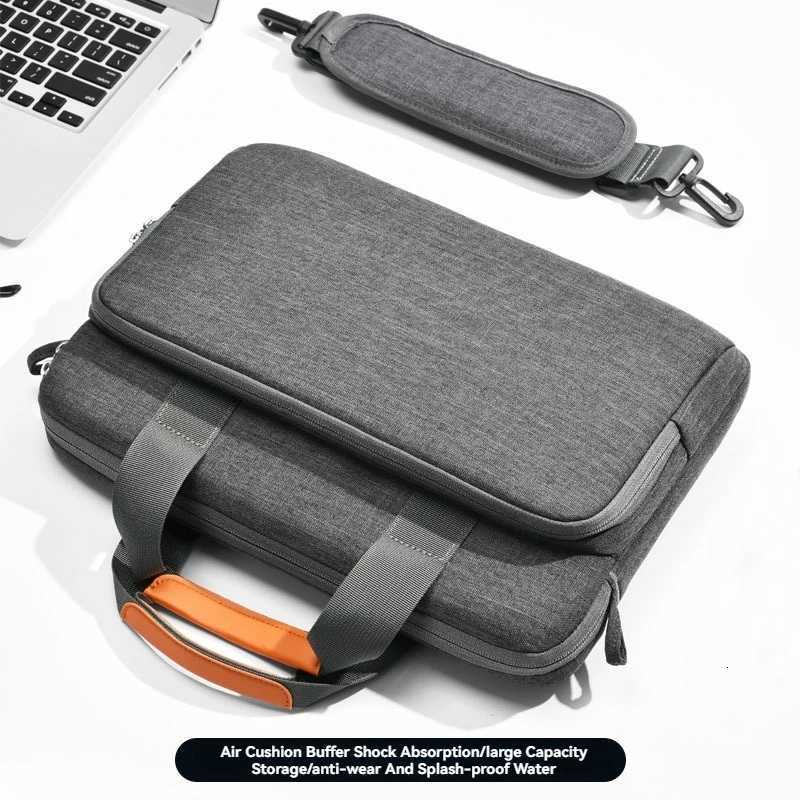 Laptop Bag For Macbook Air Pro 16 Case Computer 133 14 156 173 Inch Notebook Shoulder Handbag Men Women Waterproof BriefcaseT251212