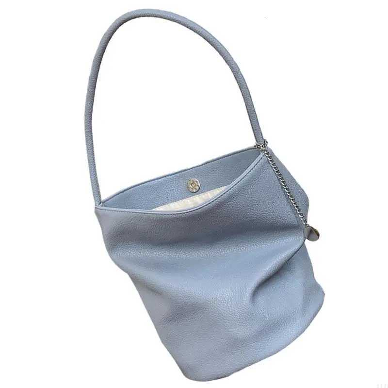 PU Leather Shoder Bag for Wen Girls Korean Styles Armpit Bag Handbag Large Capacity Underarm Bag Shopping Dating Bag Y251211