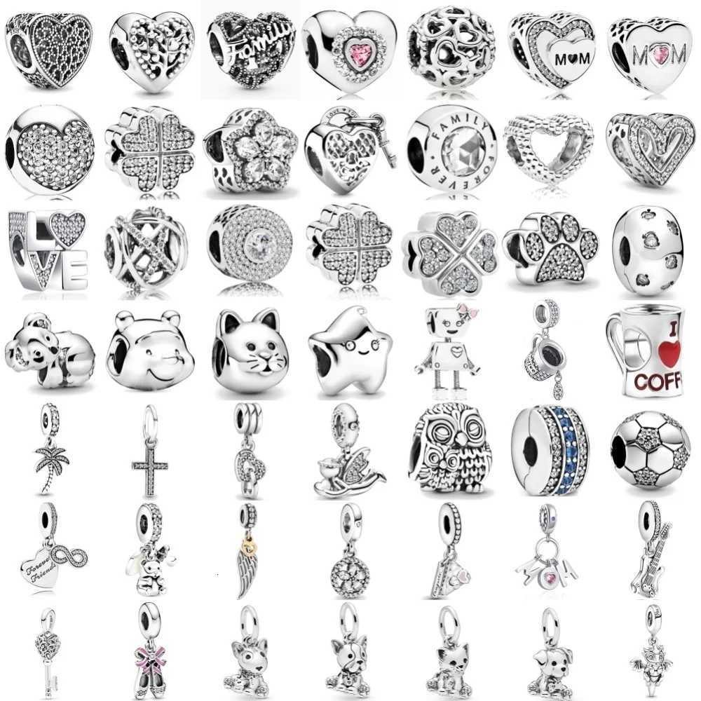 2025 New 925 Sier Shining Series Bead Cute Pendant Suitable for European Bracelet DIY Charm Jewelry Y251212