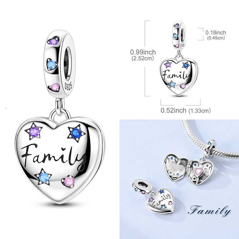 Hot S 925 Sterling Sier Charms Beads Forr Shed Bow Family Charms Dangle For Bracelet Wan DIY Jewelry Gift Y251212