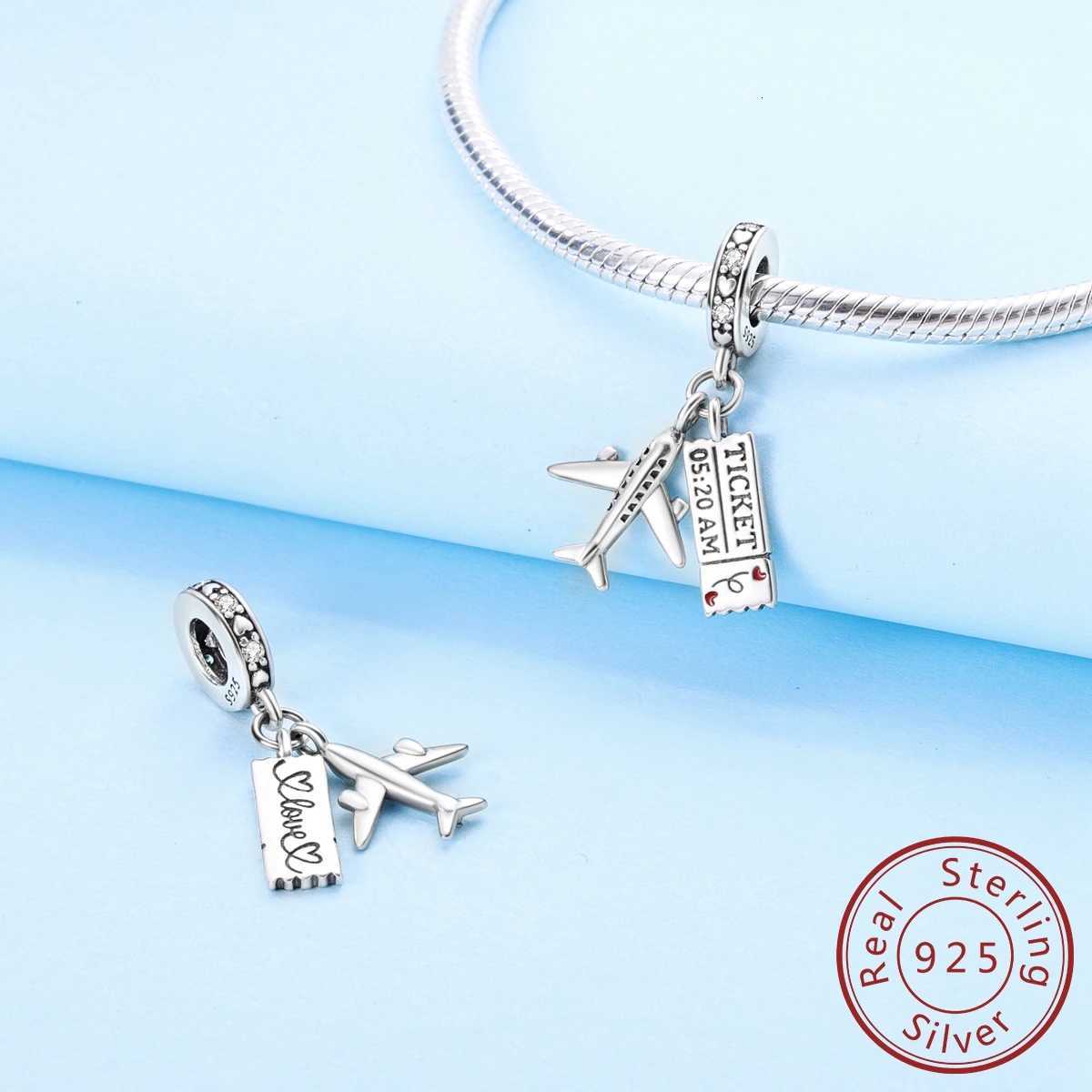 925 Sterling Sier Dangle Charms Turtle Vacuum Cup Fit Bracelet Bead DIY Wan Jewelry Y251212