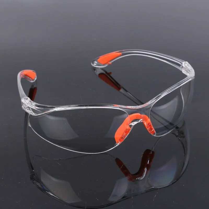 Lab Work Safety Eye PROtective Glasses PC Material Anti Wind Dust PROof GoggLEs Safety Riding CLEar Glasses G251212