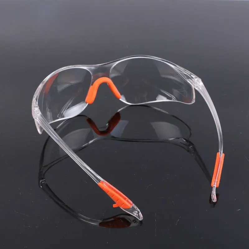 Lab Work Safety Eye PROtective Glasses PC Material Anti Wind Dust PROof GoggLEs Safety Riding CLEar Glasses G251212