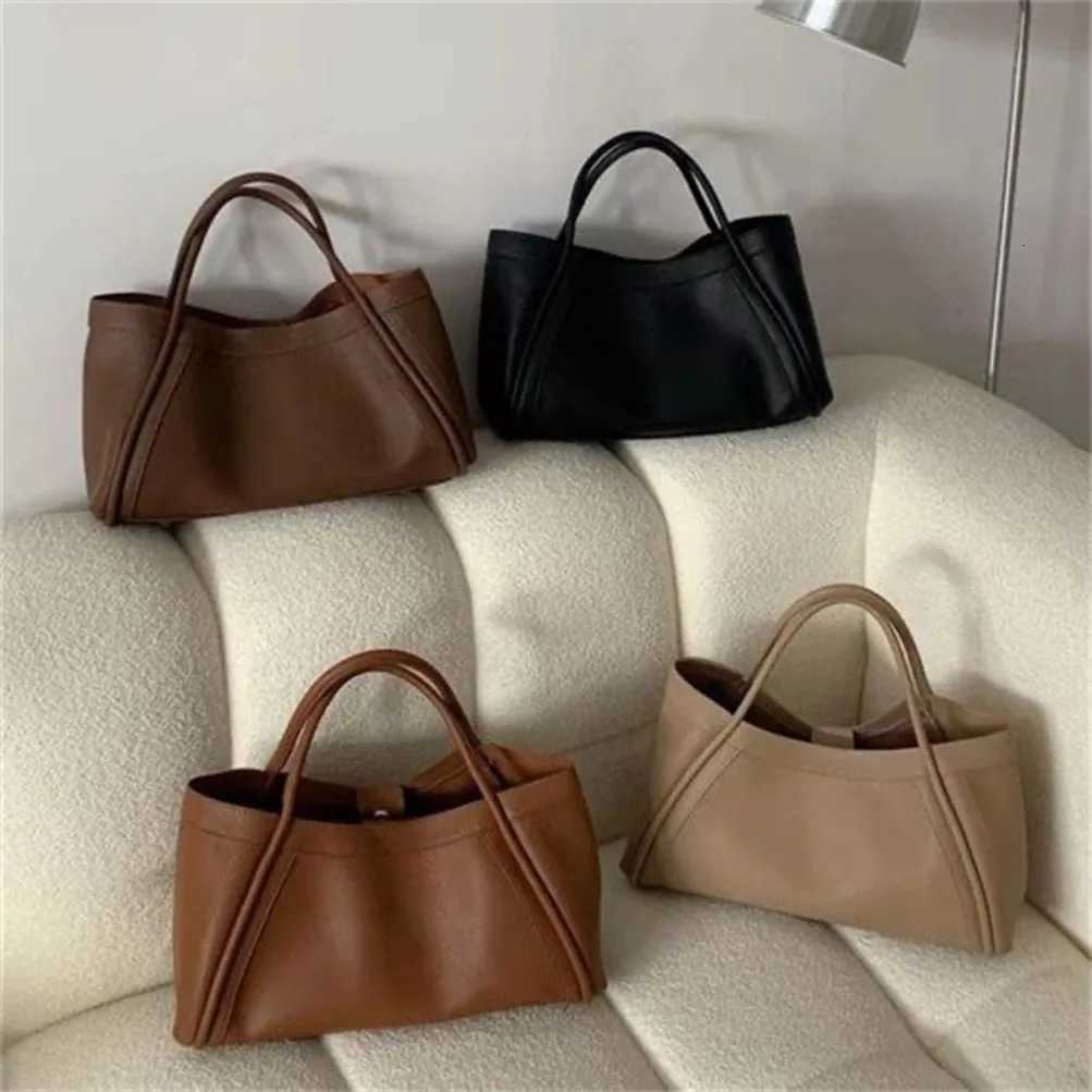 Large capacity casual Korean versi simple niche popar versatile lychee pattern single shoder crossbody handbag Y251211