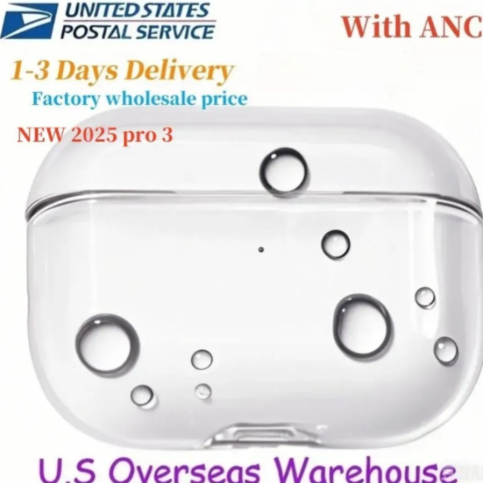 Stock For Airpodspro2 3 AirPods 4 3rd Accessories Protective TPU Cover silicone case Headphone SiliconeCase