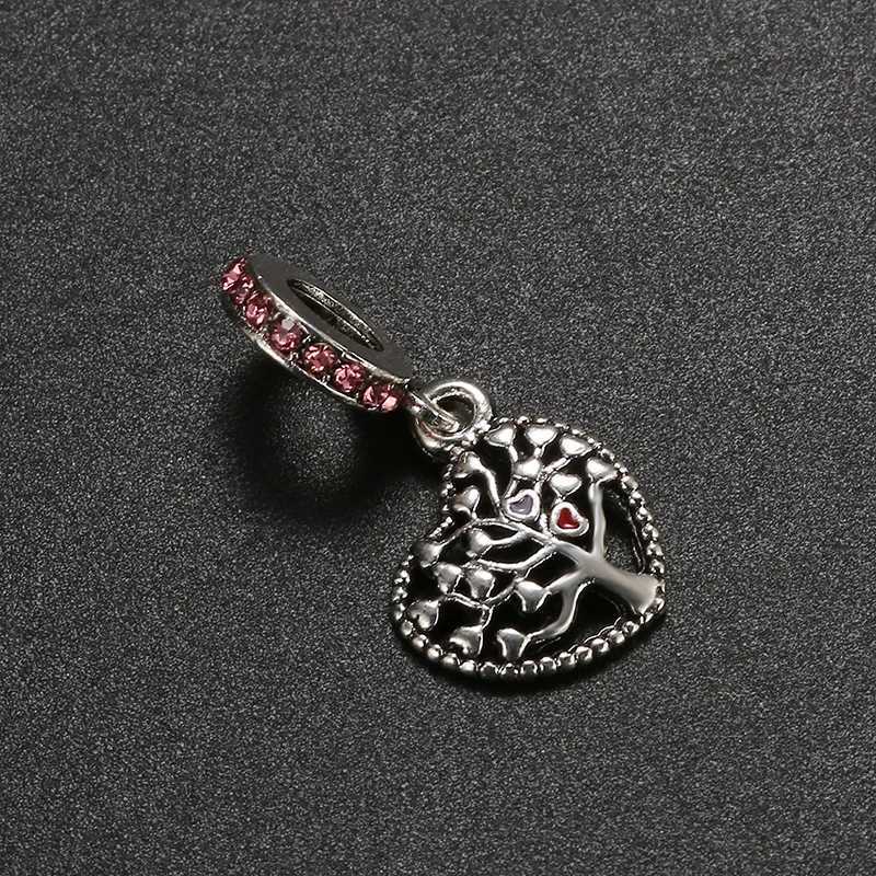 New Alloy Bead Family Mother Dad Pendant Charm Fit Pan Bracelet Bangle Necklace DIY Wen Jewelry Y251212