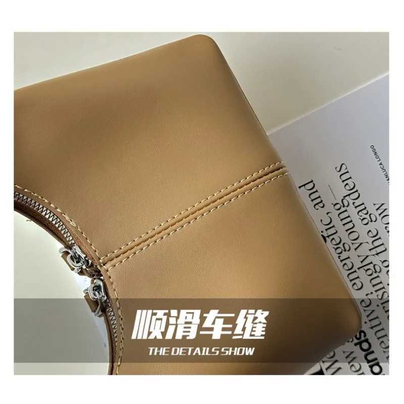 PU Shoder Bag Fi High Niche Design Handbag Zipper Opening Design Messenger Bag Y251211