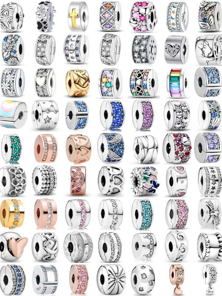 925 Sier CrossDog Cl Clip Suitable for European Bracelet DIY Accories Wens Exquisite Jewelry Y251212