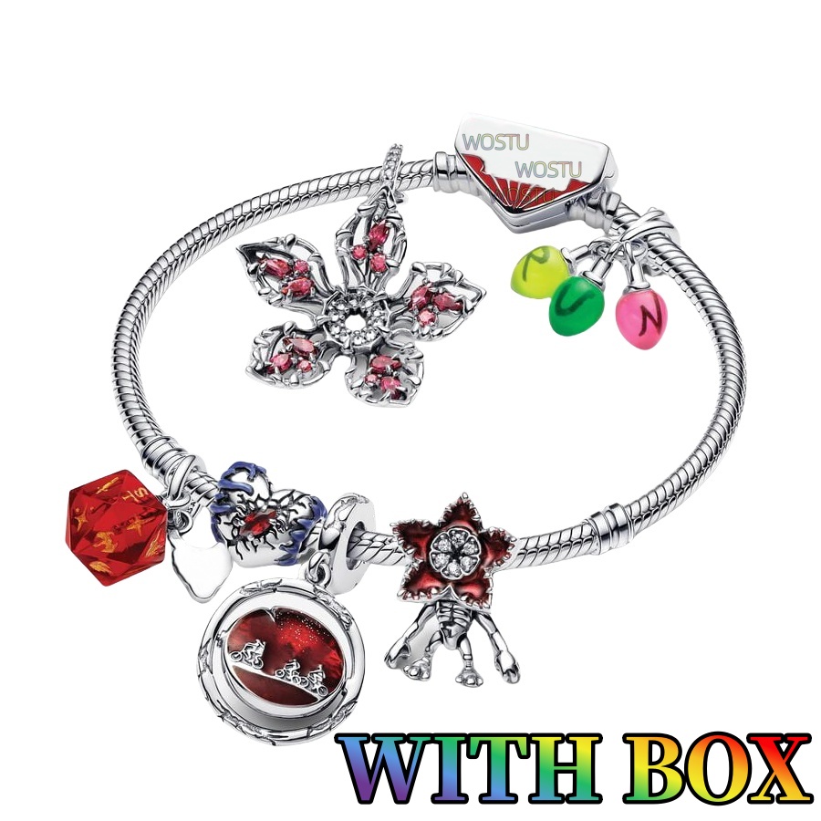Bracelet Dangle Charm bracelets with box Designer bracelet for women 925 silver high quality design jewelry boys girls Luxury Christmas Gifts