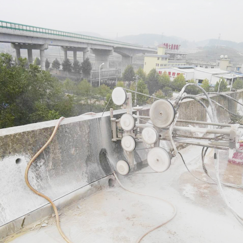 Underwater Concrete Cutting Wire Saw | Specialized for Demolition & Stone Plant Block Processing