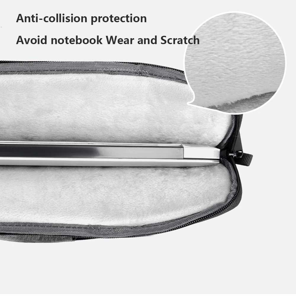 Laptop Bag 2025 New Cover Computer Sleeve For MacBook Air Pro 13 16 Retina 14 15 156 Inch HP Notebook Case Waterproof BriefcaseT251212