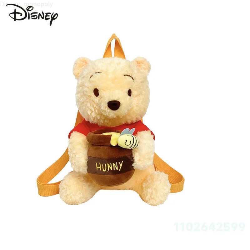 Disney Winnie The Pooh Backpack for Women 2025 New Fashion Cartoon Travel Outdoor Small Backpack Cute Versatile Girls Phone Bag H251212