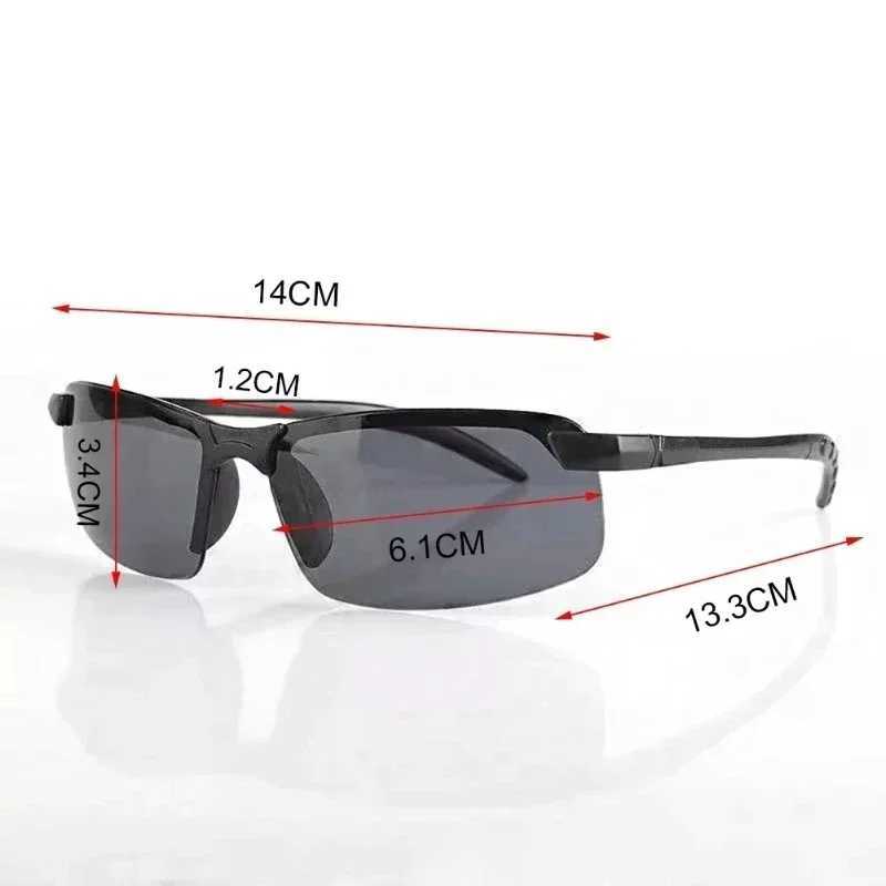 Men Night Vision Glasses for Driving Yellow Glasses PC Frame Sunglasses Outdoor Glasses To Handle At Night Anti Glare Gafas G251212