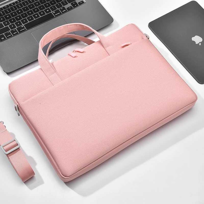 Airbag Collision Protection Laptop Bag 14 15 Inch Notebook Bag for Macbook Air Pro Computer Bag Shoulder Handbag Briefcase CaseT251212