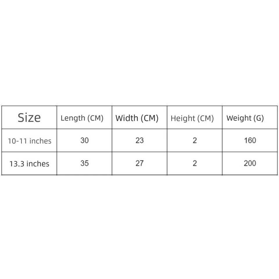 Laptop Sleeve Carring Case Tablet Notebook Pouch 10 11 133Inch For Macbook Air 13Pro Xiaomi Lenovo Dell Man Women Laptop BagT251212