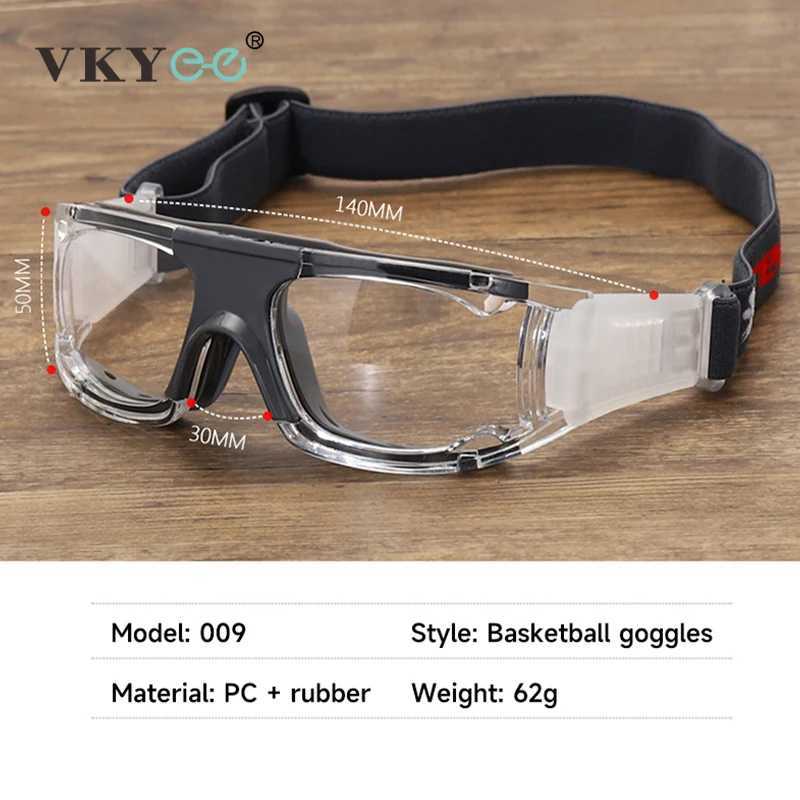 VICKY New Models of Personalized Simple Design Basketball Sports Glasses Mens Goggles Can Be Customized Prescription 009 G251212
