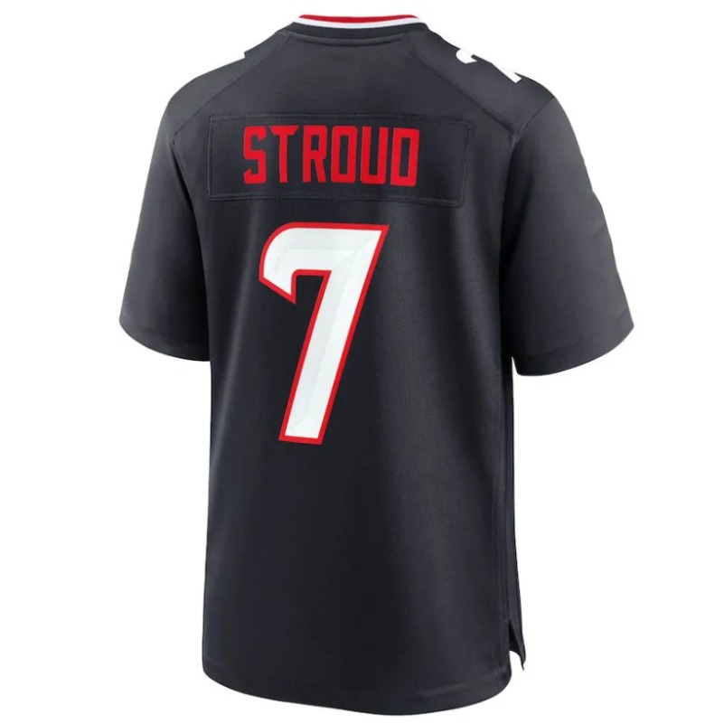 Custom 2025-26 Football Jersey CJ Stroud Stefon Diggs Derek Stingley Jr. Devin Singletary Robert Woods Davis Mills Dameon Pierce for fan and lovers11
