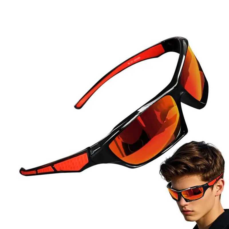 Polarized Sunglasses Men Comprehensive Protection Sun Glasses Comfortable Lightweight Frame Sport Eyeglasses for Driving Fishing G251212