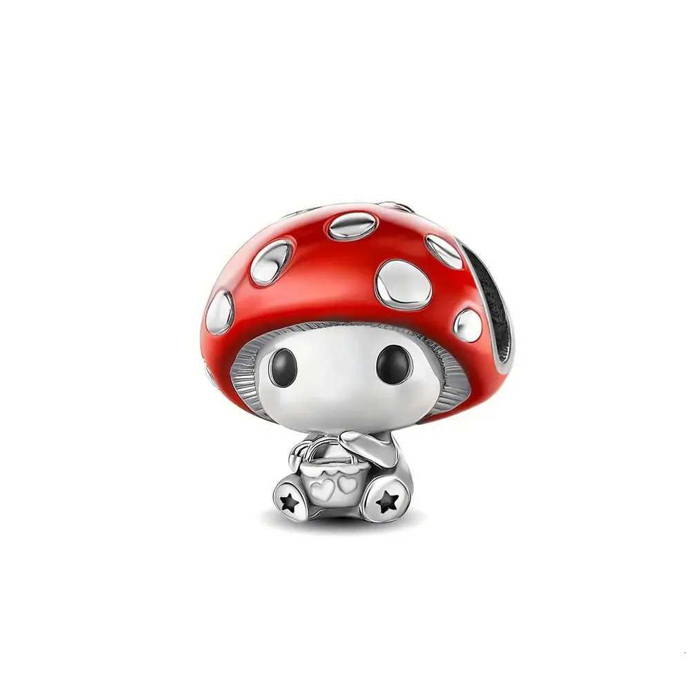 2025 925 sier Christmas series Charm ple snowman reindeeead Fit Bracelet Ladies Exquisite Accories Jewelry Y251212