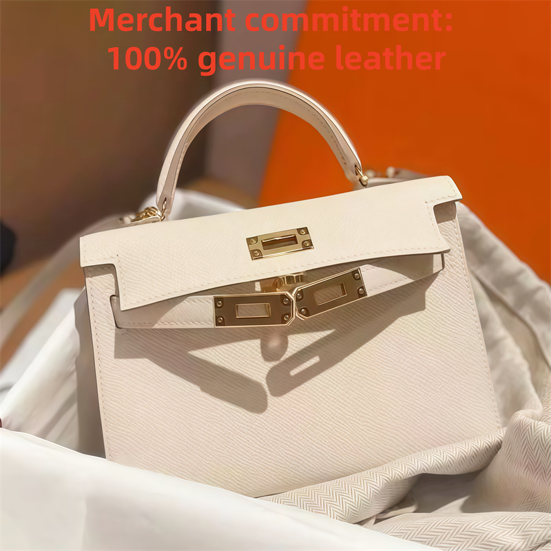 Designer mini kelli bag mirror qualit handbag shoulder bag luxury women crossbody bag genuine leather tote with lock and key fashion cowhide Evening Bags 22cm purses