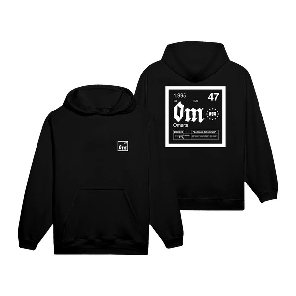 OMERTA Designer Men's Hoodies 3D PRINT kangaroo pocket Hoodies trendy brand Street Style Graphic Casual Hoodies Y2K unisex sweatshirt XS-6XL